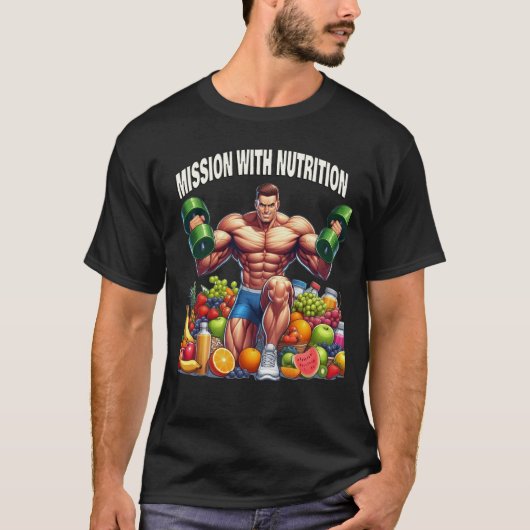 T-shirt Mission avec Nutrition (Devant)