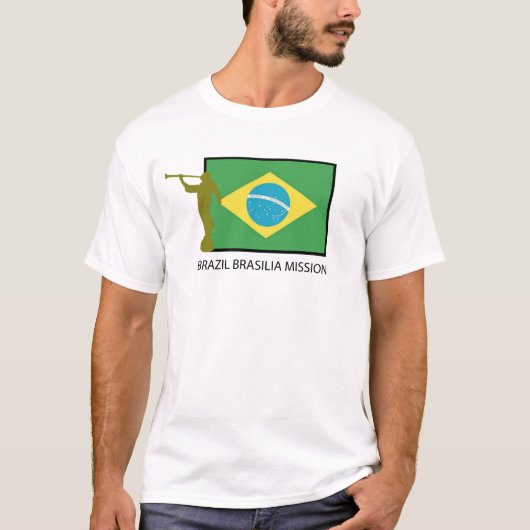 T-SHIRT MISSION LDS DU BRÉSIL BRASILIA (Devant)