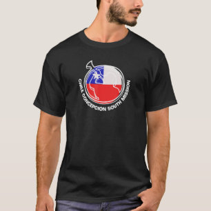 T-shirt Mission LDS sud de Concepción Chili Mormon fier Mi
