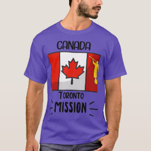 T-shirt Mission Missionnaire du Canada Toronto Mormon LDS