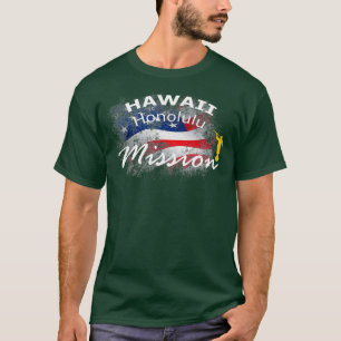 T-shirt Mission Missionnaire Hawaii Honolulu Mormon LDS