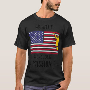 T-shirt Mission Missionnaire Hawaii Honolulu Mormon LDS