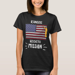 T-shirt Mission Missionnaire Kansas Wichita Mormon LDS