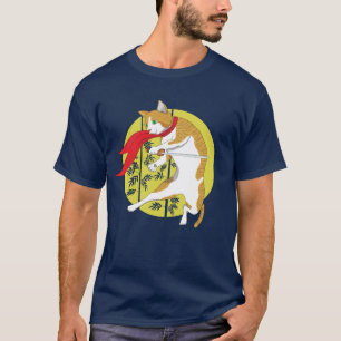 T-shirt Mission pleine lune : Cat Ninja