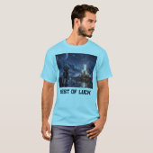 T-shirt Mission spatiale Robot sous la pluie dans (Devant entier)