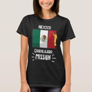 T-shirt Missionnaire de la mission mormone LDS de Mexico G