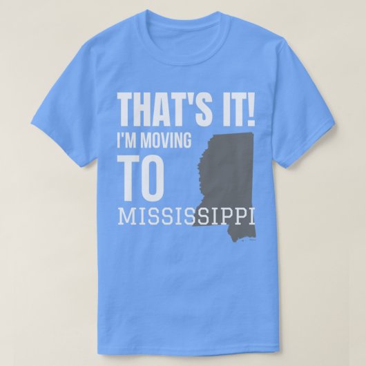 T-shirt Mississippi (Design devant)