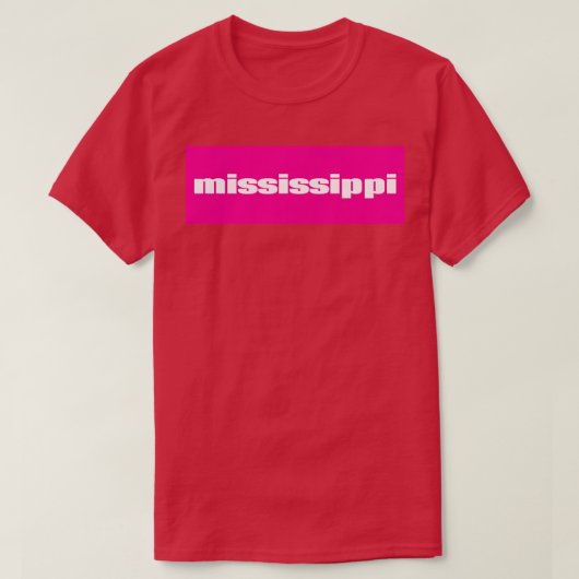 T-shirt Mississippi 11 (Design devant)