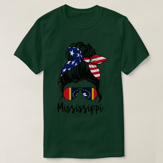 T-shirt Mississippi Girl (Design devant)