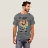 T-shirt Mississippi Neanderthal Neanderthal Thinking 1 (Devant entier)