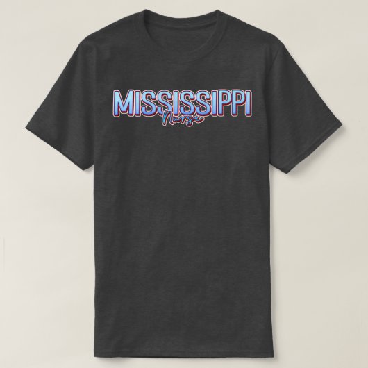 T-shirt Mississippi Nurse 1 (Design devant)