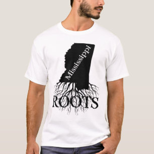 T-shirt Mississippi State Roots Chemise femme ou homme