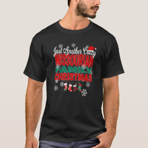 T-shirt Missouri Noël juste une autre famille de Missouri