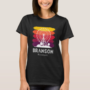 T-shirt Missouri Souvenir Branson Randonnée pédestre Campi
