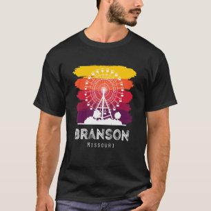 T-shirt Missouri Souvenir Branson Randonnée pédestre Campi