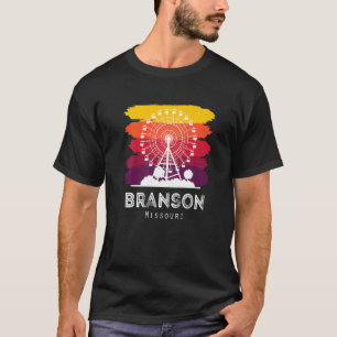 T-shirt Missouri Souvenir Branson Randonnée pédestre Campi