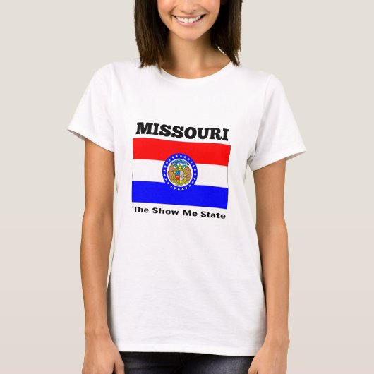 T-shirt Missouri, The Show Me State, (Devant)