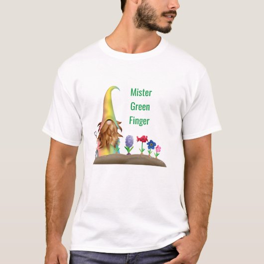 T-shirt "Mister Green Finger" (Devant)