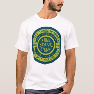 T-shirt Mister Grinch   Citation Stink Stank Stunk