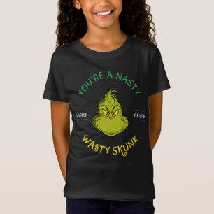 T-Shirt Mister Grinch   Vous êtes un sale con