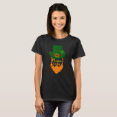 T-shirt Mister Lucky Irish Happy St Patrick's Day Go Lucky (Devant entier)