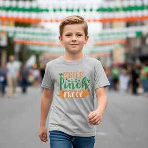 T-Shirt Mister Pinch Proof St Patrick pour Enfants