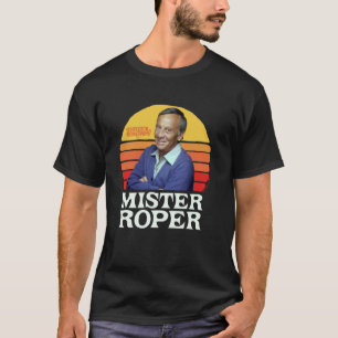 T-shirt Mister Roper Funny Stanley Roper 80's Sunset Three