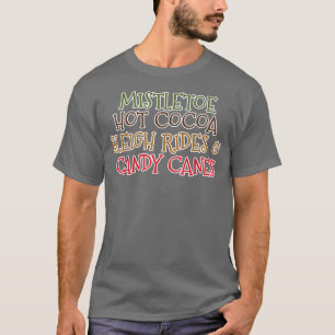 T-shirt Mistletoe Coca Chaud Roues Et Sucres de canne 8