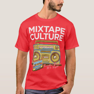 T-shirt Mitape Culture Retro Boombo Music Vibe Design fami