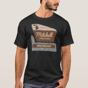 T-shirt Mitchell State Park Michigan MI Affiche de bienven