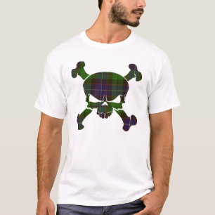 T-shirt Mitchell Tartan Skull Pas de bannière