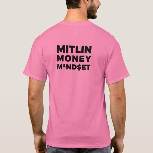 T-shirt MITLIN MONEY MINDSET (Dos)