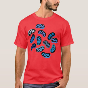 T-shirt Mitochondrie en bleu
