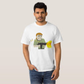 T-shirt mitrailleuse (Devant entier)