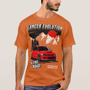 T-shirt Mitsubishi Lancer Evo VIII Lancer Evolution