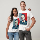 T-shirt Mitt Romney - chemise de "Nope" (Unisexe)