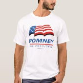 T-SHIRT MITT ROMNEY POUR LE PRÉSIDENT (Devant)