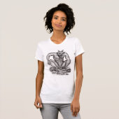 T-shirt Mix-créature - Troll, Golem et Diable (Devant entier)