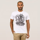 T-shirt Mix-créature - Troll, Golem et Diable (Devant entier)