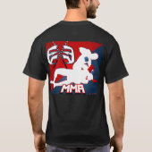 T-shirt MIXED MARTIAL ART d'EXE - drapeau de combat (Dos)