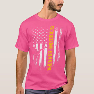 T-shirt Mixed martial art Drapeau Usa Kickboxter Fighter G
