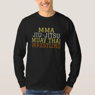 T-shirt Mixed martial art Jiu Jitsu Muay Lutte thaïlandais