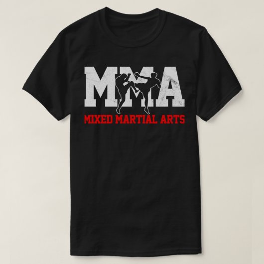 T-shirt MIXED MARTIAL ART Kickboxin Fighter Classic T Shir (Design devant)