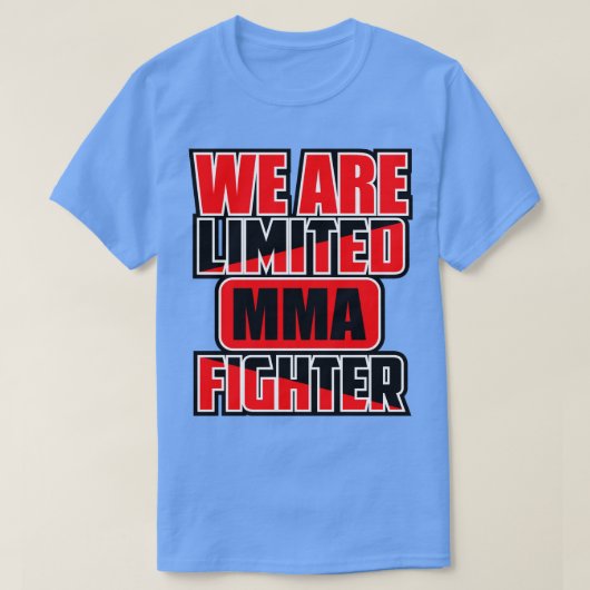 T-SHIRT MIXED MARTIAL ART LIMITÉ (Design devant)