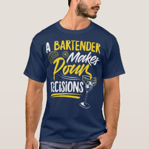 T-shirt Mixologie Bartending Mixologiste Cocktails pour un