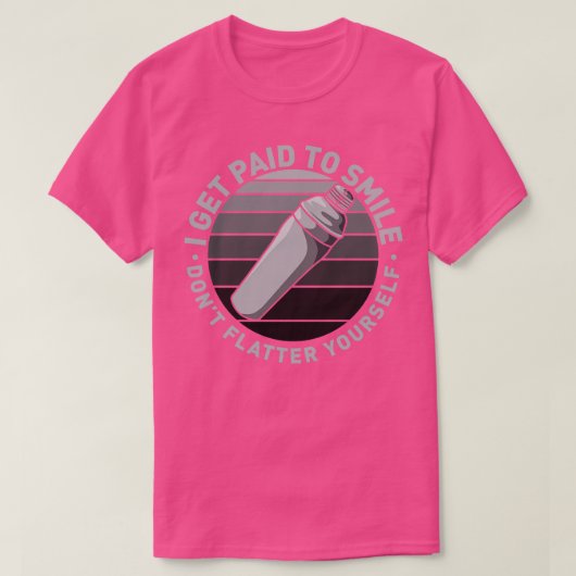 T-shirt Mixologue barman (Design devant)