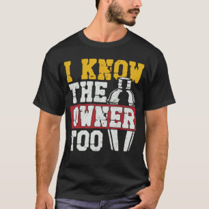 T-shirt Mixologue De Barman Je Connais Aussi Le Propriétai