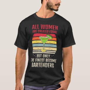 T-shirt Mixologue Soyez Gentil Avec Le Barman Que Nous Con