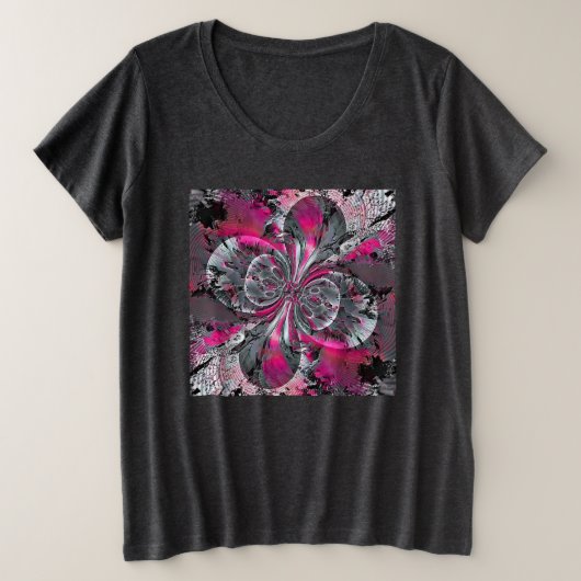 T-Shirt Mixte Signaux Plus Taille (Design devant)