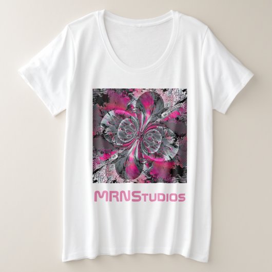 T-Shirt Mixte Signaux Plus Taille (Design devant)